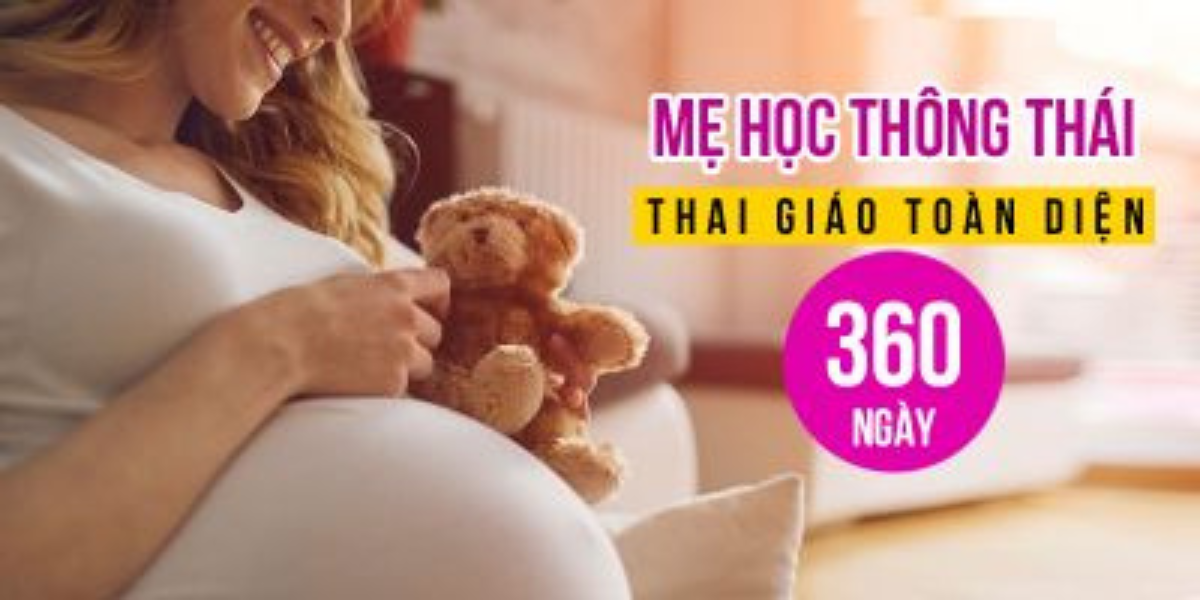 Mẹ học thông thái – Khóa thai giáo toàn diện 360 ngày